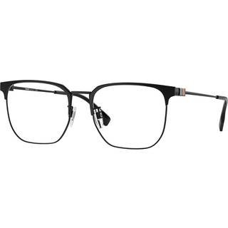 Burberry Mand BE1383D 1001 Optiske stel Metal Sort Transparent Firkantet Normal