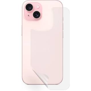 iPhone 15 Plus Beskyttelsesfilm til Bagside - Gennemsigtig