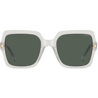 Polaroid PLD 4165/S/X Polarized KB7/UC 55 Solbriller Kvinder Grå - Frosted Grey - 55mm