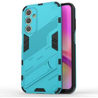 Samsung Galaxy A25 (5G) Hybrid Håndværker Bagside Cover m. Kickstand - Blå