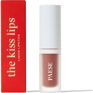 Paese The Kiss Lips Liquid Lipstick Flydende mat læbestift Skygge 01 Nude Beige 3,4 ml - 3,4 ml