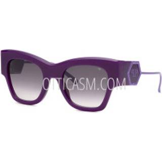 Philipp Plein SPP120M PLEIN ROSE VENUS 875 Solbriller Røg Skygge