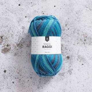 Järbo Tencel Raggi 100g 25009 North sea Indhold: 75% uld, 25% tencel Vægt/længde: 100 g = ca. 266 meter Anbefalede pinde: 3 mm Strikkefasthed: 10 x 10 cm = 25 m x 33 p Håndvask, max 30°C / Tørres fladt.