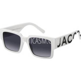 Marc Jacobs Unisex MARC 739/S CCP/9O Solbriller Injiceret Hvid Grå Firkantet Skygge