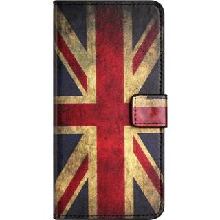 Samsung Galaxy S24 Læder Flip Cover m. Pung & Ståfunktion - Union Jack