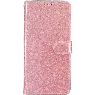 Samsung Galaxy A55 (5G) Læder Cover m. Pung & Strop - Glimmer - Rose Gold