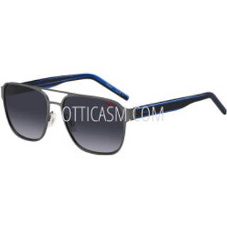 HUGO HG 1298/S D51/9O 57 Solbriller Mænd Black - Charcoal Black - 57mm