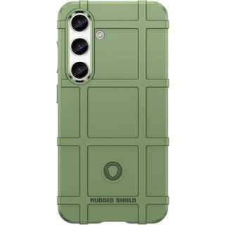 Samsung Galaxy S24 Rugged Shield Series Håndværker Bagside Cover - Grøn
