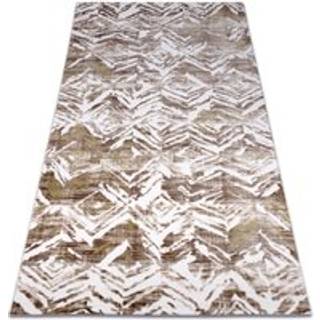 Tæppe ACRYL DIZAYN 121 beige / grøn 160x230 cm