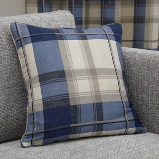 Fusion Balmoral Check 100% bomuldsfyldt pude43x43cm