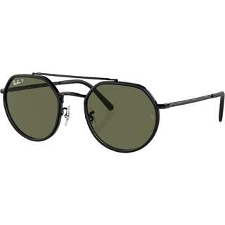 Ray-Ban RB3765 Polarized 002/58 53 Solbriller Mænd Black - Black - 53mm
