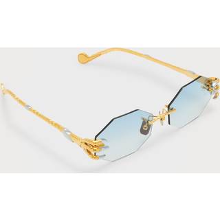 Anna-Karin Karlsson LIONESS 2.0 Black Guld Standard Solbriller Kvinder Black - Gold - Standard