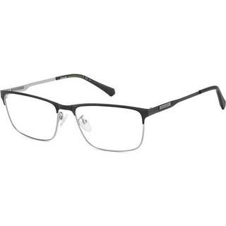 Polaroid Mand PLD D495/G TI7 Optiske stel Metal Sort uigennemsigtig / rutenio Firkantet