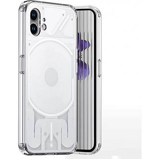 For Nothing-telefon (1) 5G TPU+PC Anti-drop telefonetui Stødsikker krystalklart beskyttelsesdæksel