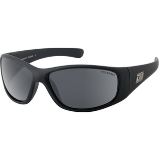 Dirty Dog Wolf Polarized 53643 64 Solbriller Mænd Black - Satin Black - 64mm