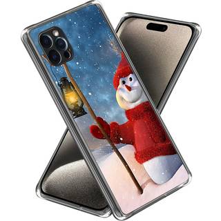 iPhone 15 Pro Max TPU Plast Julecover - Snemand