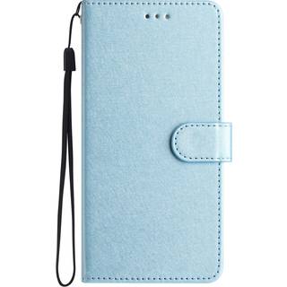 Samsung Galaxy A15 (5G) / A15 Læder Flip Cover m. Pung og Strop - Blå