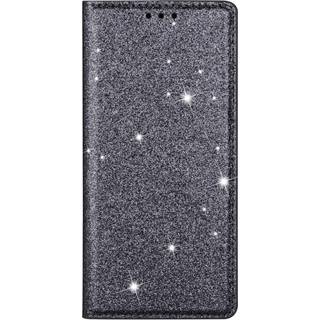 Samsung Galaxy A15 (5G) / A15 Læder Flip Cover m. Pung - Glimmer - Grå