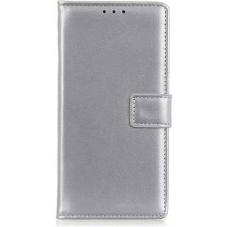 Xiaomi 14 Læder Cover m. Pung & Kickstand - Sølv