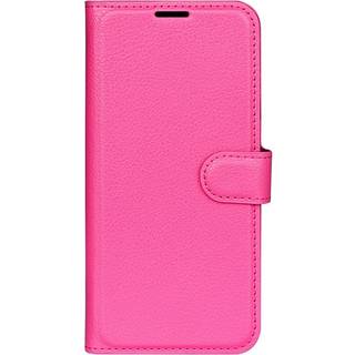 Samsung Galaxy M34 (5G) / F34 (5G) Litchi Læder Flip Cover m. Pung - Lyserød