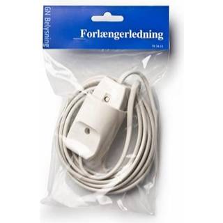 Forlængerledning 3M - Hvid