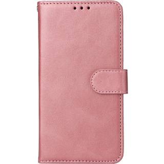 Samsung Galaxy A15 (5G) / A15 Kunstlæder Flip Cover m. Pung og Strop - Rose Gold