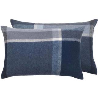 Elvang Manhattan pude - 40x60 cm - dark blue/asphalt