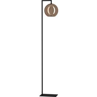 Eglo Eglo Black Cordoba Spherical Mirrored Glass And Steel Floor Lamp