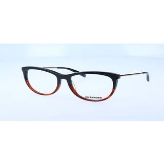 Jil Sander J 4012 D 54 Briller Kvinder Black - Red - 54mm