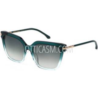 Twinset Kvinde STW022 0D77 Solbriller Acetat Grøn Grøn Firkantet Normal Skygge