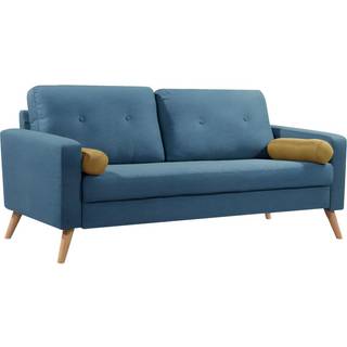 3-personers sofa TATUM i stof - Blå