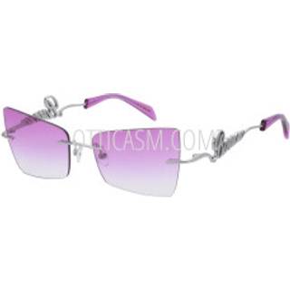 Barrow Kvinde SBA014 CALYPSO GLASANT 579Y Solbriller Metal Violet Sommerfugl Normal Skygge