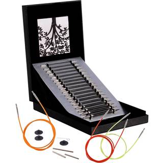 Knitpro - Karbonz udskiftelig rundpindesæt - Box Of Joy (41620)