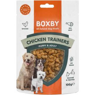 BOXBY Dog Treats Chicken Trainers 100g