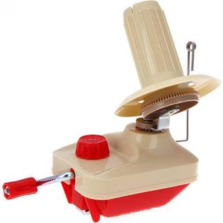 HobbyArts Krydsnøgleapparat til garn 1 stk. krydsnøgleapparat Længde: 18,5 cm Bredde: 14 cm Højde: 10,5 cm Materiale: Plast og metal.