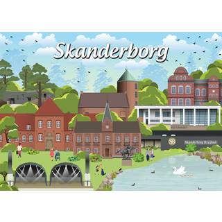 Danske byer: Skanderborg, 1000 brikker