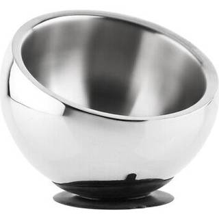Rustfrit stål bowl GOLYO double walled, med suction cup