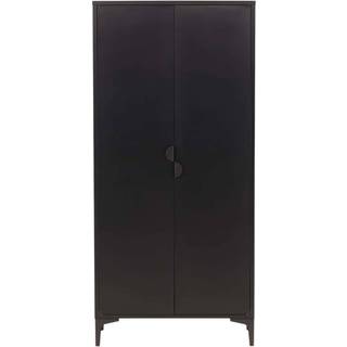 Venture Design Piring garderob Svart 85 x 45 x 183 cm