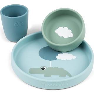 Done By Deer Happy Clouds Børneservicer, Blå