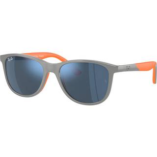 Ray-Ban Børn RJ9077SF Asian Fit 713355 49 Solbriller Børn Grå - Grey on Orange - 49mm