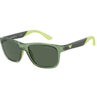 Emporio Armani EK4002F Asian Fit Børn 535971 48 Solbriller Børn Grøn - Shiny Transparent Green - 48mm