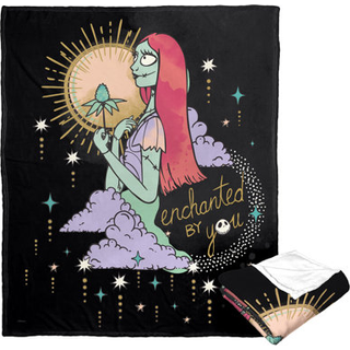 Northwest Nightmare Before Christmas Silk Touch-kastt?ppe 50"""" x 60"""" Mareridtsfortryllelse