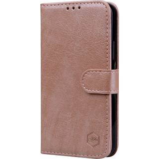 Samsung Galaxy A05s Neutralt Læder Flip Cover m. Pung & Ståfunktion - Rose Gold