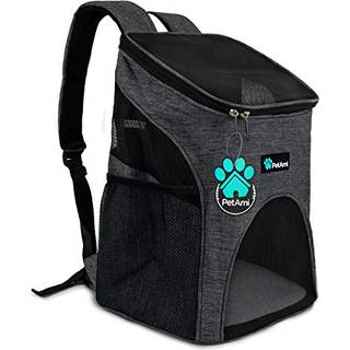 Petami Sm? hunde og katte rygs?k Carrier Airline godkendt PET -rygs?k Carrier Ventilated Safety Strap Buckle Support Designet til vandreture Trav