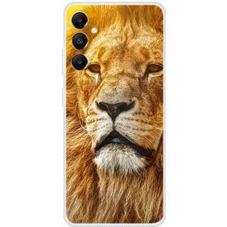 Samsung Galaxy A05s Fleksibel Plastik Bagside Cover m. Motiv - Løve