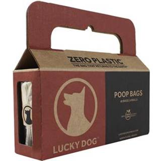 Lucky Dog Zero Plastic høm høm poser, antal 4 ruller