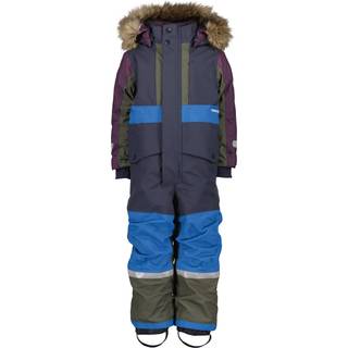 Didriksons Björnen Flyverdragt, Multi Colour Blue, 80