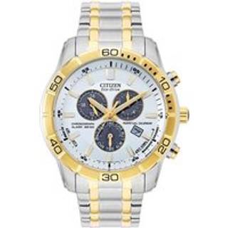 Citizen BL5458-52A Two Tone Perpetual Calendar Chronograph Bracelet Watch - W3830