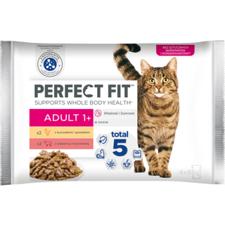 Perfect Fit Adult 1 + Vådfoder til Katte 340 g