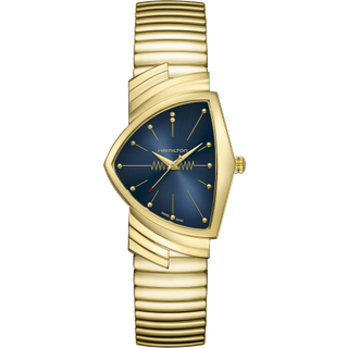 Hamilton Ventura Quartz Blue Dial Steel Strap Unisex Watch H24301141